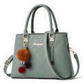 2024 Fashion Girl Designer Custom Wholesale  Hot Ladies Trendy Pu Leather Tote Hand Bag