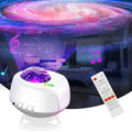 Home Decor Lights Spiral  Nebula Starry Projector Night Light Colorful Music LED Projection Lamp for Kids Adults Room Decor