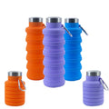 Wholesales Silicone Sports Water Bottle Travel Collapsible Drinking Bottle
