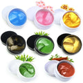 Aixin Best Sale Custo Mask 24K Gold Moisturizing Anti Wrinkle Anti Aging Crystal Eye Maskm Under Eye Masks Collagen Eye