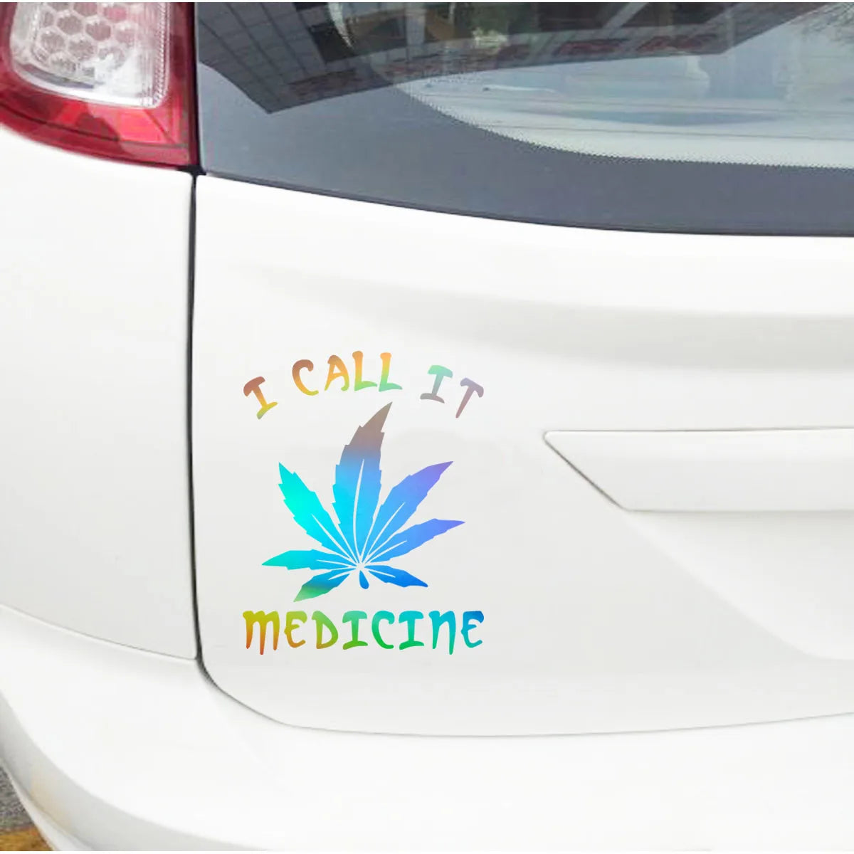 I CALL IT MEDICINE Car Sticker Vinyl Decal Car Truck Bumper Window Laptop Sticker Decor Gift Die Cut Decals Laptop window Glass