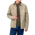 OEM Organic Cotton Clothing Factory Button Men Outdoor Custom Logo Men Jacket Canvas Work Shirt Jacket