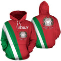 Fitspi Italy Hoodie 3d Country Flag Print Pullover Hoodies Sweatshirt Dropshipping