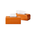 Light Luxury Simple Modern American & New Chinese Home Napkin Holder Leather Tissue Towel Box Cover