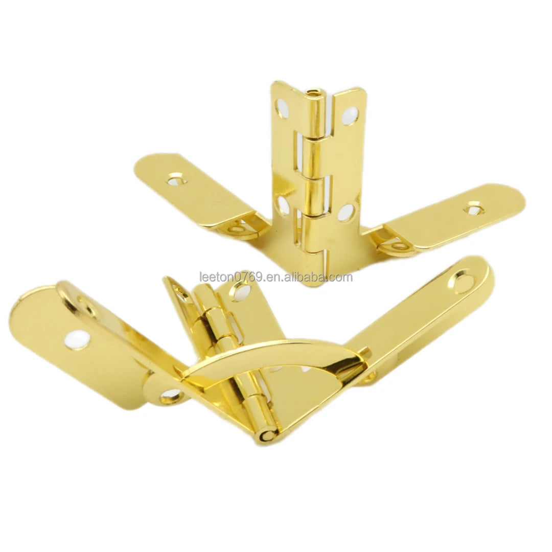 Stock Supply Good Quality 31 X 36X36 mm 90 Degree Metal Quadrant Box Hinge Jewlery Box Quadrant Hinge