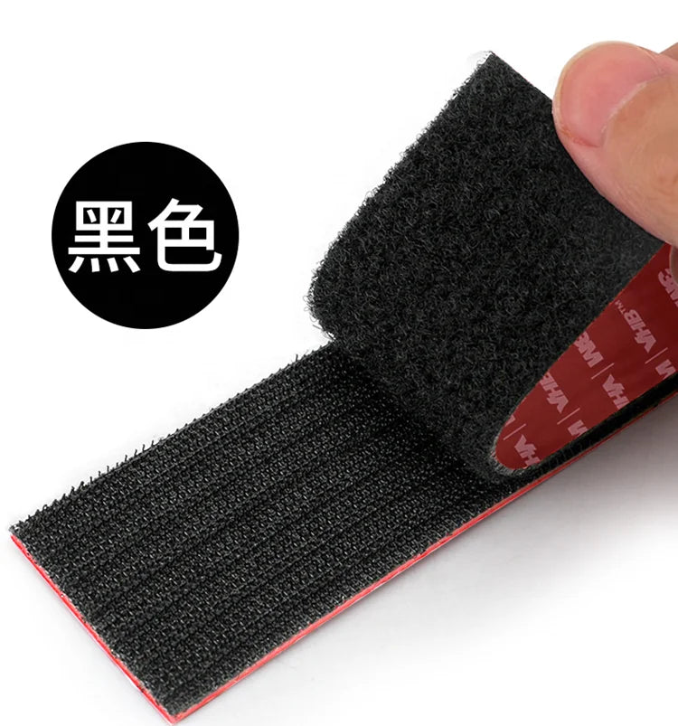 Classroom Office Home Fastening Tape Back Nylon Waterproof Sticky Glue Double Sided Self Adhesive Hook and Loop Tapes
