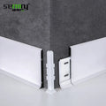 Beautiful Colors Skirting Board Aluminium Profile Kitchen Cabinet Baseboard Wall Skirting Board 6063 Aluminium Skirting Board