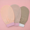 Ultra Soft Quality Turkish Silk Exfoliating Gloves Body Bath Scrub Exfoliator Bath Mittens Tan Remover Bath Natural Glove