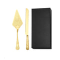 Good Quality Colorful Luxury Stainless Steel Cake Knife Server Wedding Cake Knife and Server Set