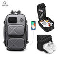 Ozuko 9309 Backpack Laptop Bags Mens 17 Inch Gym Sports Backpack for Men Sports Shoe Luggage Travel  Bags
