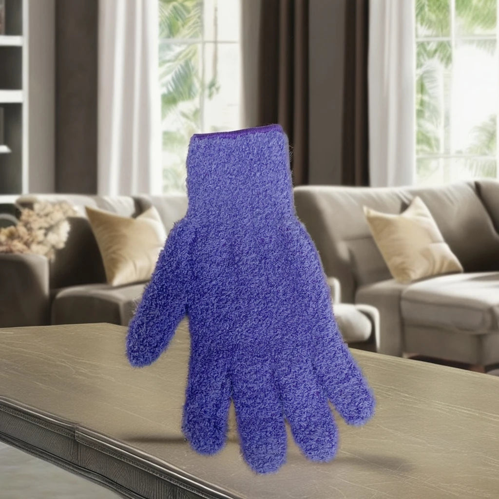 High Performance Coral Fleece Microfiber Gloves Quick-Dry Multi-Purpose Towel for Home Use for Dusting and Car Cleaning