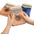 Custom Logo 17 Keys Kalimba Toy Musical Instrument Kalimba Thumb Piano