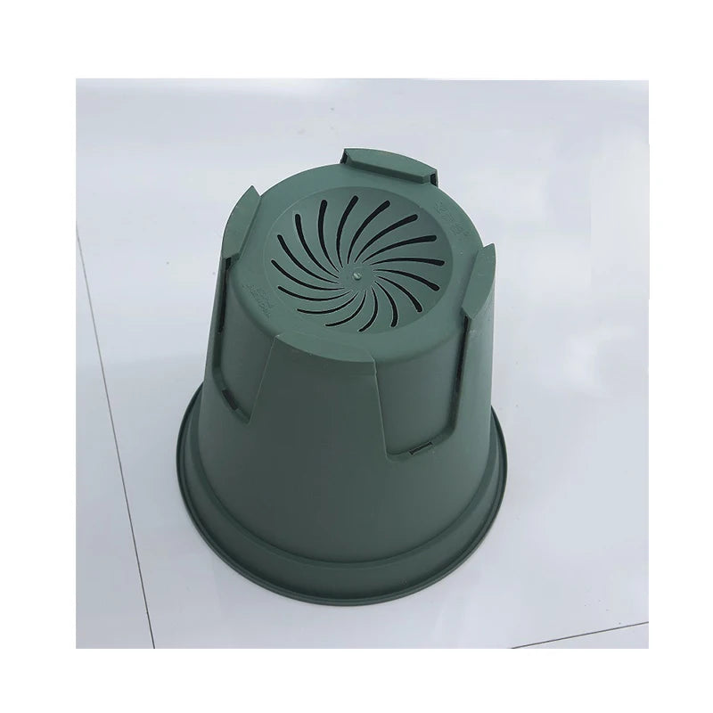 New Design Plastic Flower Pots of Plants with Drain Hole Small Planter Breathable Root Control Plant Pot