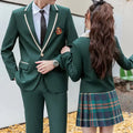 Wholesale Spring and Autumn British Suit Three-piece Suit Female JK Style High School Student Class School Uniform