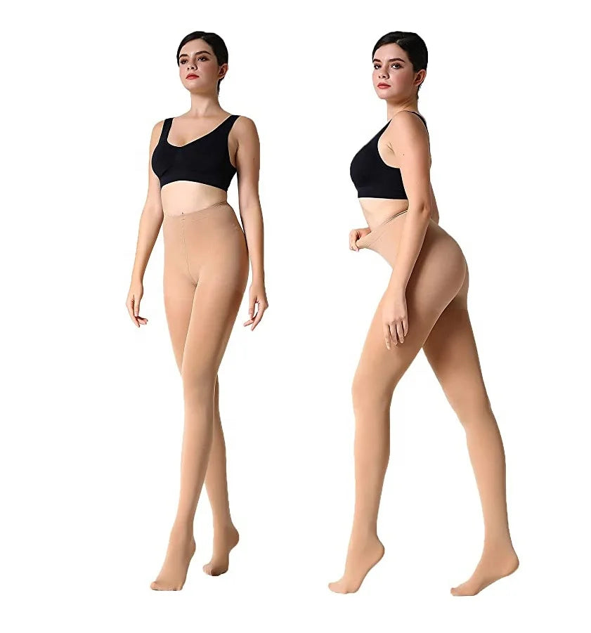 XIANGHUI Hot Sales Fashion Comfortable Run Resistant Control Top Panty Hose Tights Leggings  Women