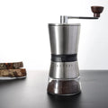 LFGB Professional Coarseness Adjustable Stainless Steel Best Hand Manual  Coffee Grinder with Conical Ceramic Burr