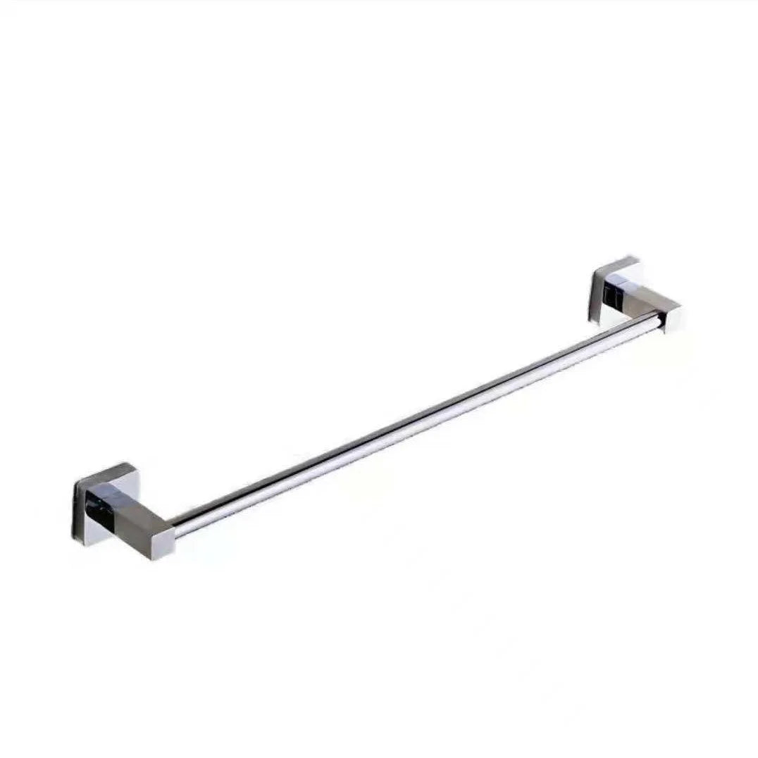 Wholesale Bathroom Accessories Hotel Bathroom Towel bar 30-60cm Can Be Customized Electroplating Towel Rack Single bar