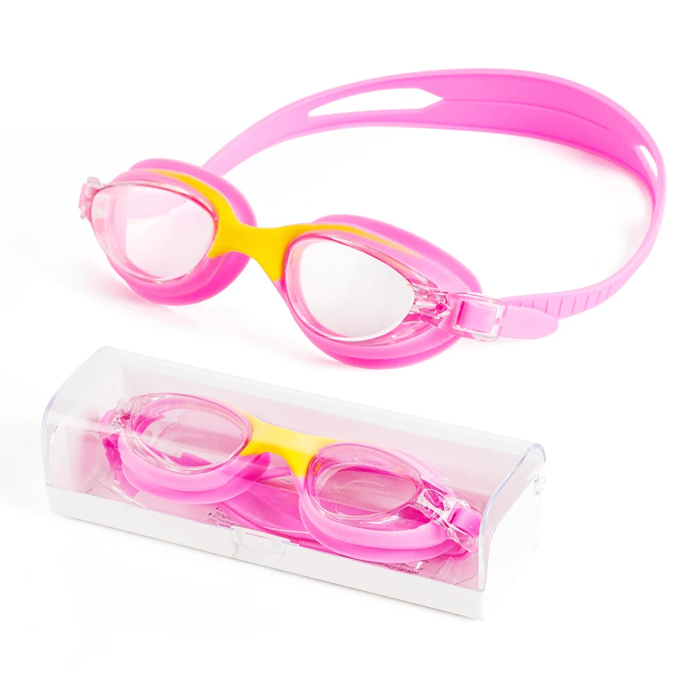 Swimming Glasses Adult Swim Goggles With Cap Gafas De Natacion No Leaking Anti Fog Unisex Adults Swimming Goggles