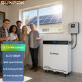 Sunpok New 51.2V 600ah Solar System Lifepo4 Energy Floor-mounted 48V 30kwh Lithium Battery Solar System Home Storage Battery