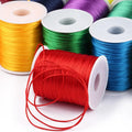 Factory Wholesale 1.5mm Nylon Eco-Friendly Waterproof Macrame Cord Chinese Knot Bracelet DIY Tassels Beading Thread Hand-Woven