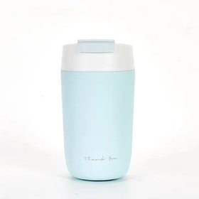 Cute 12oz Tumblers Double Wall Stainless Steel Insulated Travel Mug New Style Vacuum Insulated Student Straw Water/Coffee Cup