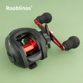 [Germany Stock] Rooblinos AC Waterdrop Left Hand Plastic Body Reel 7.2:1 Gear Ratio