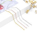 GP Box Chain Earrings Fashion 925 Sterling Silver Fashion Box Chain Earrings Thread Jewelry for Women Wholesale