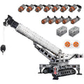 Mould King 17002 Crawler Crane Building Blocks  Excavator Model Rc Truck Toys Education Blocks for Kids