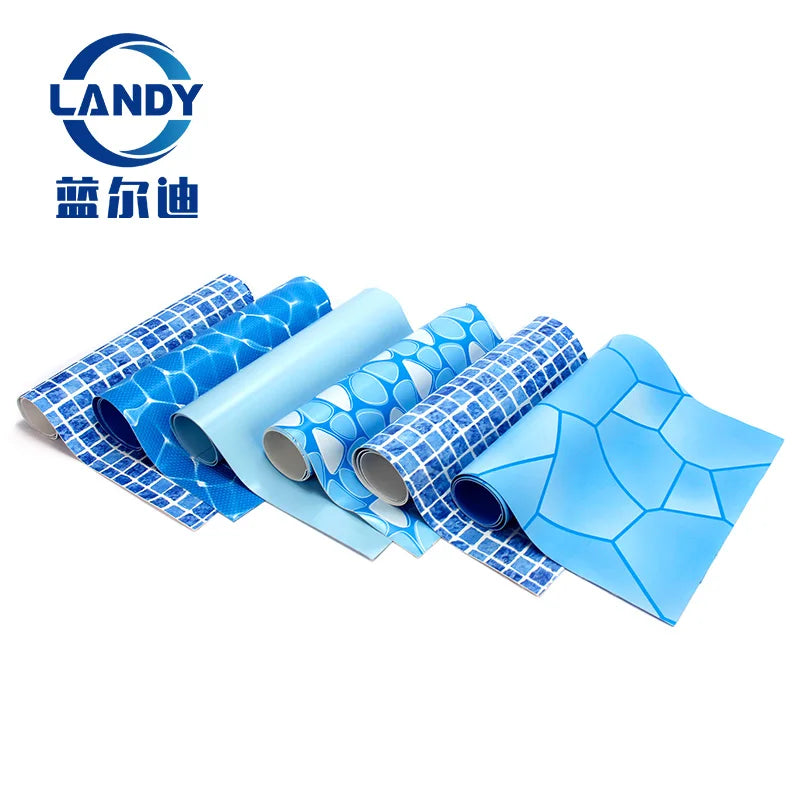 Pvc Swimming Pool Liner UV-Resistance Anti-Slip Pvc Pool Liner for Inground Swimming Pool