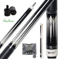 Xmlinco Billiard Pool Cue High Technolog Linen Warp Y Professional 12.5mm Tip Size 58 Inches Hard Maple Shaft MegaBDM