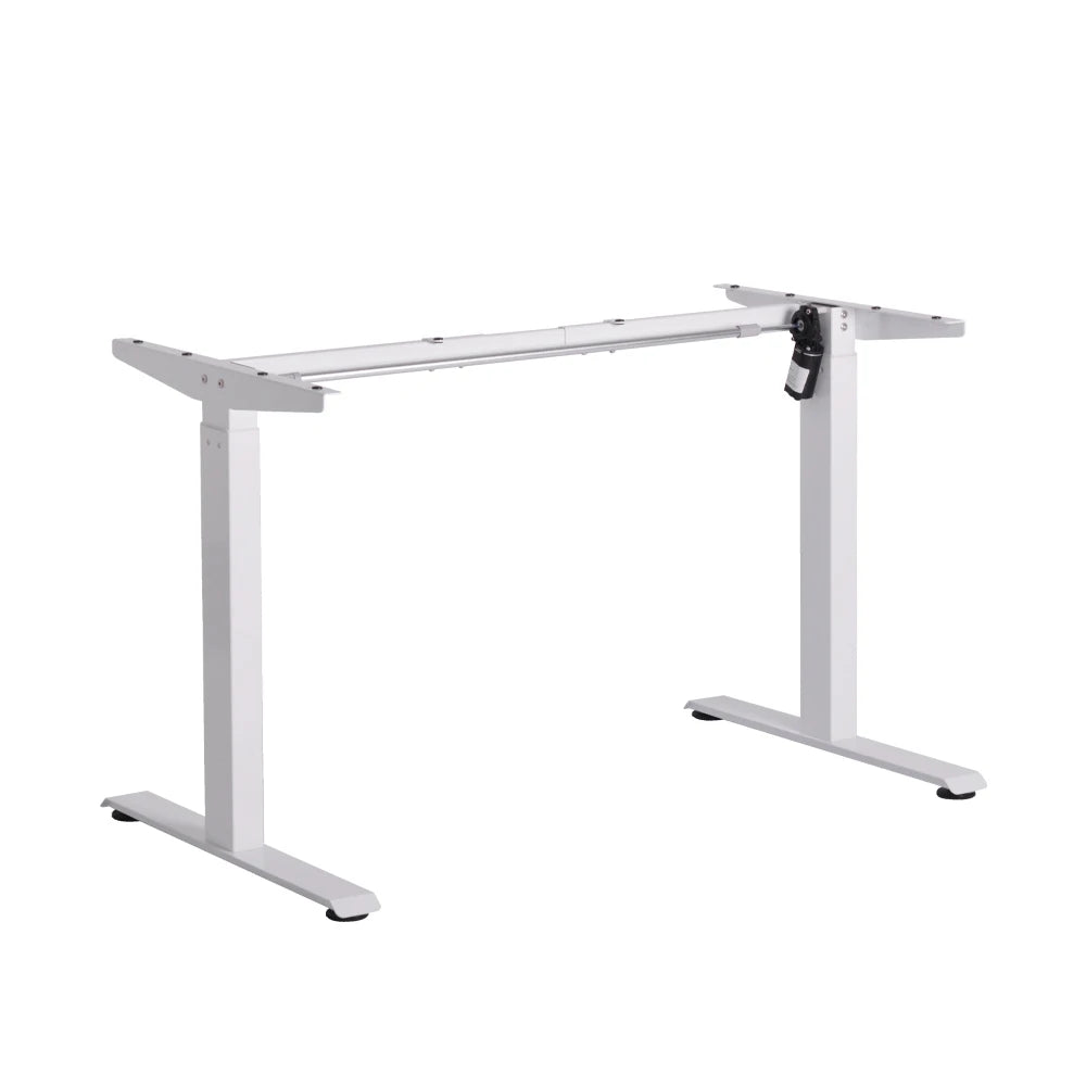 Modern Luxury Electric Height Adjustable Standing Desk Single Motor Ergonomic Office Lifting Desk Frame Factory Supply