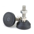 Heavy Duty Furniture Leveler Feet Industrial M8/M10/M12/M14/M16/M20/M24 Rubber Swivel Nylon Adjustable Leveling Feet Workshops