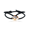 New Hot Stainless Steel Bracelet 3 Metal Buckle Ribbon Lace up Chain Multicolor Adjustable Size Bracelet for Women Man Unisex