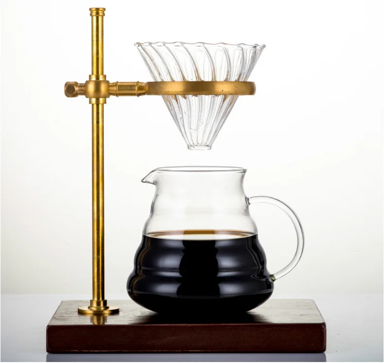 Fashion Design High Borosilicate Type Glass Coffee Dripper Filter Cup