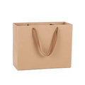 Custom Design Your Own Logo Spout Top Compostable Recyclable Brown Kraft Paper Bag for Restaurant Delivery Takeaway Food Candle
