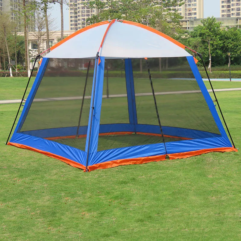 Pergola Outdoor Camping Awning Barbecue Beach Multi-person Canopy Tent Mosquito protection Sun protection Picnic Garden Tent