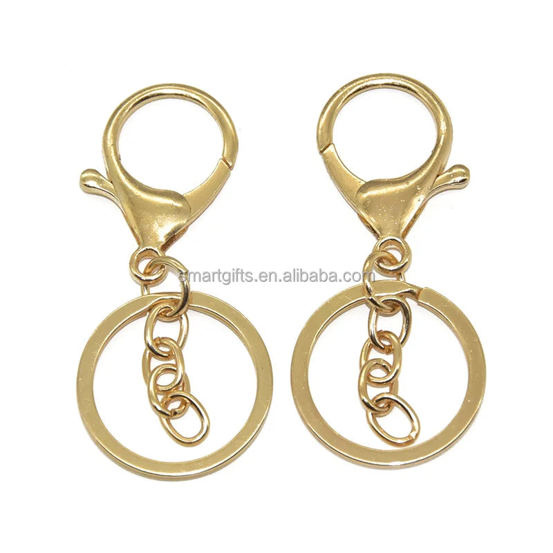 Wholesale Aluminum Alloy Lobster Clasps Keyring Pendant Accessories