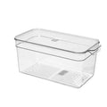 Customize Set of 8 Stackable Fridge Organiser Refrigerator Kitchen Acrylic Refrigerator Drawer Organizer Fridge Bins Organizer