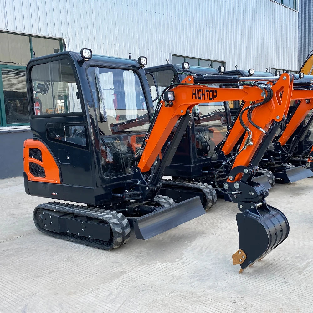 Factory Price Boom Swing Crawler Mini Bagger 1.8 Ton Mini Excavator