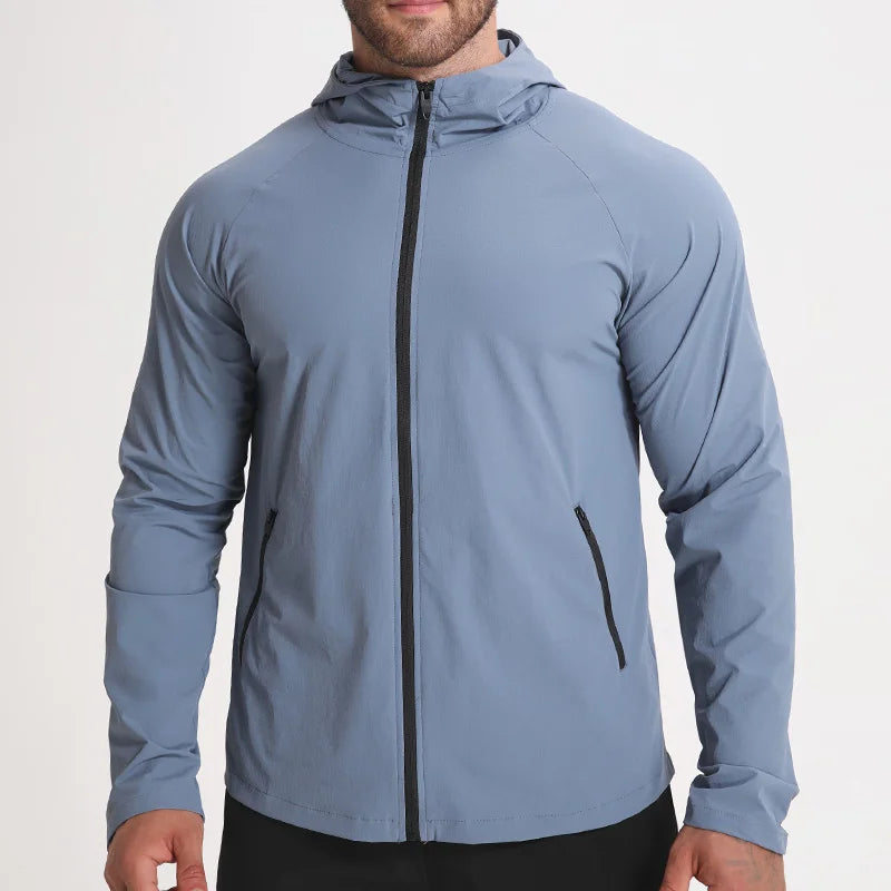 Mens Casual Sports Wear Hiking Waterproof Windproof Running Jacket Coat Men Cycling Bike Jacket