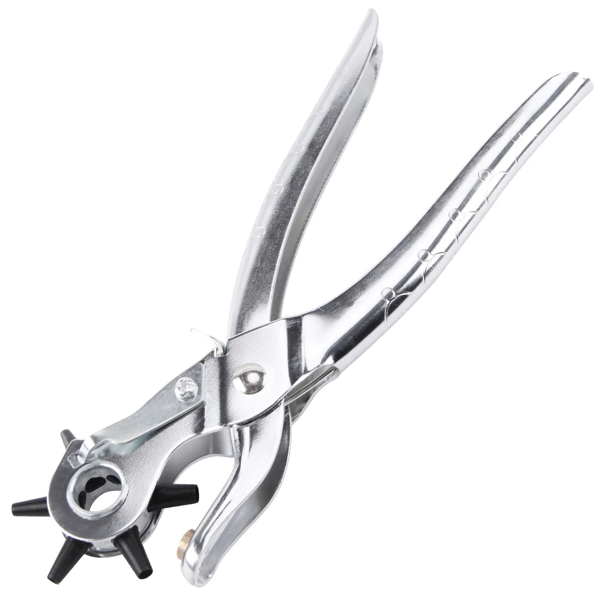 KSEIBI LeAther Punch Tool 6Ways Chrome Finish Hardware Tool Hand Tools
