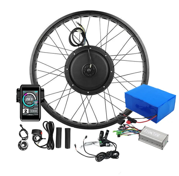 New Technology Waterproof 16 20 26 28 Inch Bpm 500w 48v Electric Bicycle Motor Electric Bike Conversion Kit