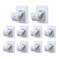 Heavy Duty Plastic Curtain Rod Brackets White Adjustable Holder Wall/Ceiling Mount for Home/Hotel/Office ODM OEM Service