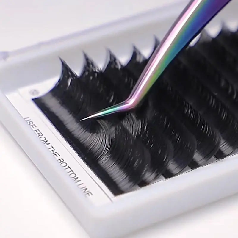 Natural False Eyelashes Cashmere Ellipse Flat Lash Own Brand Eyelash Extension Wholesale Price Eyelashes Extensions