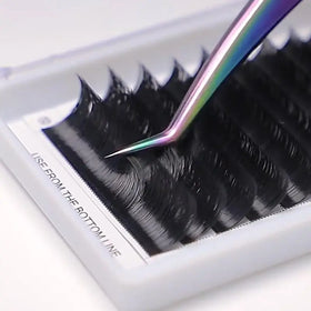 Natural False Eyelashes Cashmere Ellipse Flat Lash Own Brand Eyelash Extension Wholesale Price Eyelashes Extensions