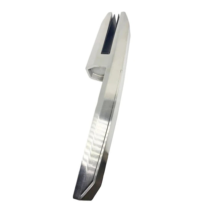 Condibe Glass Pool Fence Wall Mount Satin Brush Glass Spigot