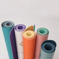BYT 2025 Custom Color PU Polyurethane Natural Rubber Yoga Mat