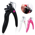 Nailfor Acrylic Nails U Word False Tips Edge Cutter Trimmer Triple Cut with Measure Dial Manicure Scissors Tools Tools