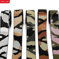 38mm Nylon Jacquard Ribbon Gold and Silver Thread Jacquard Belt 3.8cm Camouflage Strap Bag Wide Strap Jacquard Web