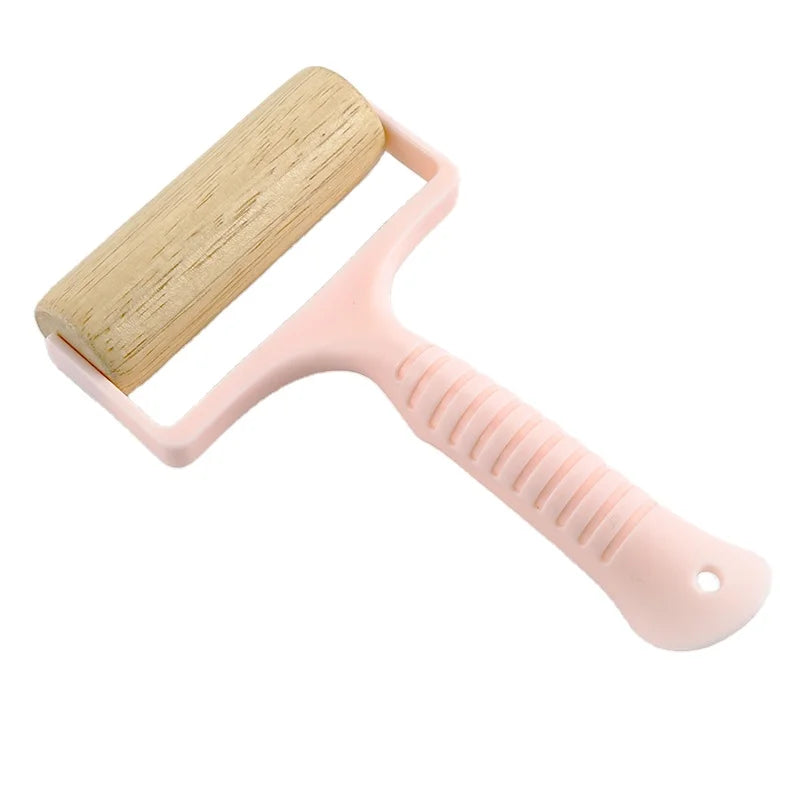 Silicone Non-Stick Rolling Pin Wood Pastry Pizza Dough Roller for Pastry and Tortilla Pizza